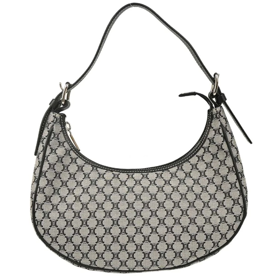 CELINE GRAY CANVAS MACADAM HANDBAG (1 of 2)