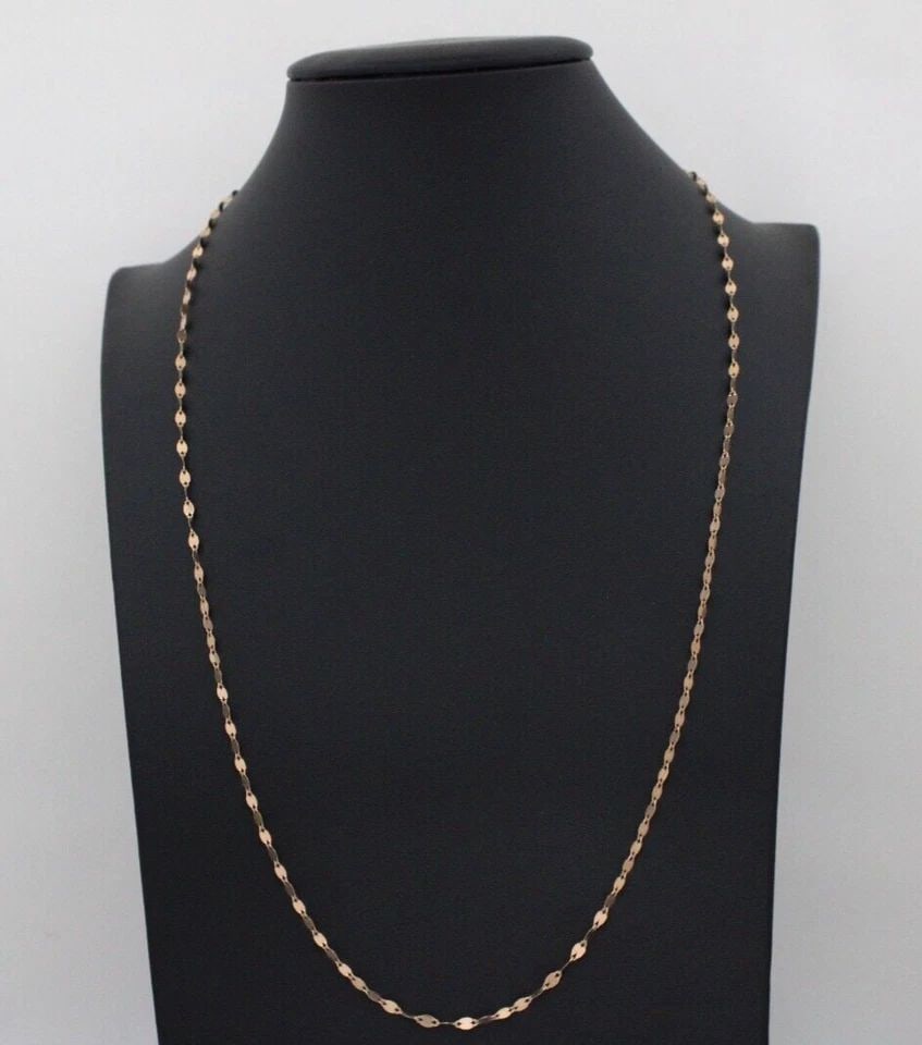 JACMEL MAURITIUS JCM 925 STERLING SILVER ROSE TONE CHAIN 24" NECKLACE 2.8 GRAMS: JACMEL MAURITIUS JCM 925 STERLING SILVER ROSE TONE CHAIN 24" NECKLACE 2.8 GRAMS Description Jacmel Mauritius JCM 925 Sterling Silver Rose Tone Chain 24" Necklace Pretty designer necklace in great cond