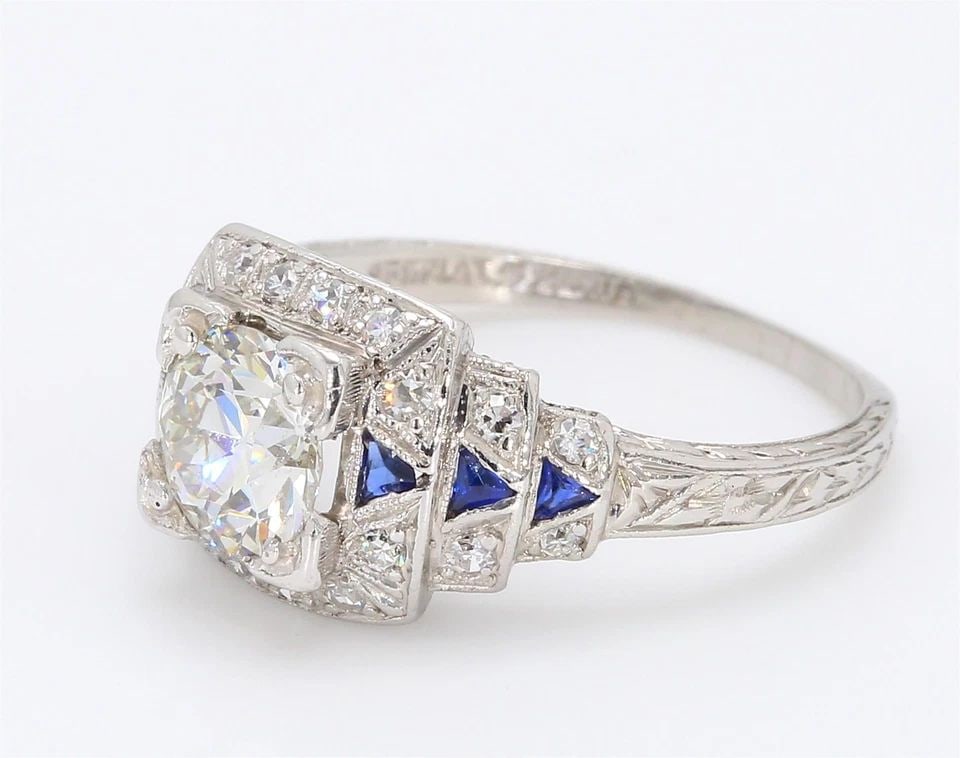 1.02 CARAT CIRCULAR BRILLIANT CUT SHAPE I-VS1 DIAMOND PLATINUM RING: 1.02 CARAT CIRCULAR BRILLIANT CUT SHAPE I-VS1 DIAMOND PLATINUM RING Title: 1.02 Carat Circular Brilliant Cut Shape I-VS1 Diamond Platinum Ring Metal: Platinum Gemstone 1: 1.02 Carat Diamond Number of 