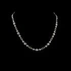 LAB-GROWN 10.78 CARAT ROUND E-F-VS1 DIAMOND 14K YELLOW GOLD STATION NECKLACE: LAB-GROWN 10.78 CARAT ROUND E-F-VS1 DIAMOND 14K YELLOW GOLD STATION NECKLACE Title: High-quality Brand-New Echo Friendly Elegant Lab-Grown 10.78 Carat Round E-F-VS1 Diamond 14K Yellow Gold Station Nec
