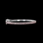 LAB-GROWN 1.61 CARAT ROUND FANCY VIVID-VS2 DIAMOND 14K WHITE GOLD TENNIS BRACELE: LAB-GROWN 1.61 CARAT ROUND FANCY VIVID-VS2 DIAMOND 14K WHITE GOLD TENNIS BRACELE Title: High-quality Brand-New Echo Friendly Elegant Lab-Grown 1.61 Carat Round Fancy Vivid-VS2 Diamond 14K White Gold T