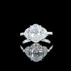 LAB-GROWN 2.97 CARAT OVAL E-VS1 DIAMOND 14K WHITE GOLD 3 STONES RING: LAB-GROWN 2.97 CARAT OVAL E-VS1 DIAMOND 14K WHITE GOLD 3 STONES RING PRODUCT DESCRIPTION Title: High-quality Brand-New Echo Friendly Elegant Lab-Grown 2.97 Carat Oval E-VS1 Diamond 14K White Gold 3 St
