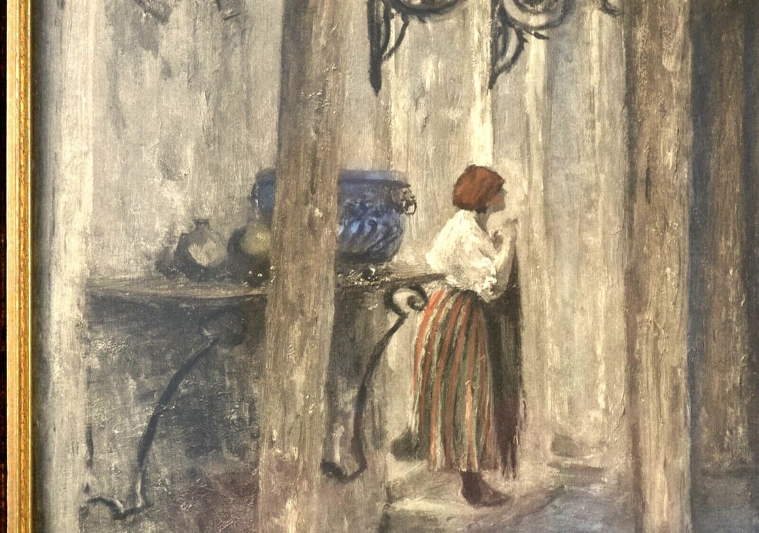 DAVID MURRAY (1849-1933) RIO PINNELLI IN VENICE ITALY - HOUSE OF ART N.Y. PRINT (1 of 2)