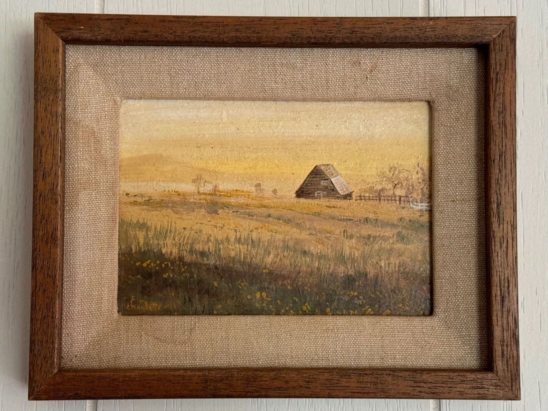 ORIGINAL CHARLOTTE PASTEL PAINTING 5 X 7 LANDSCAPE (1 of 2)