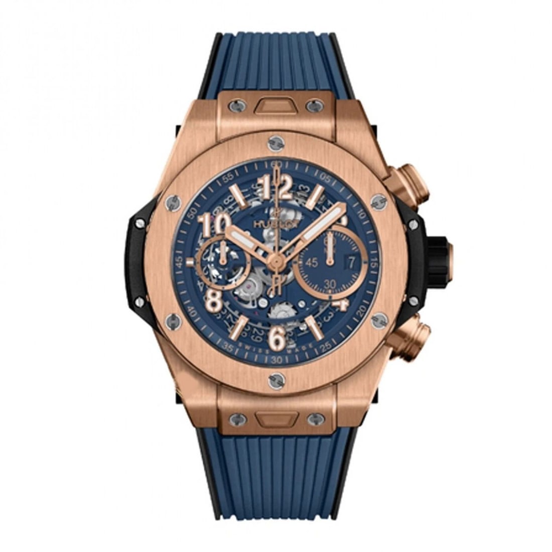 New Hublot Big Bang UNICO 18k Rose Gold Automatic 44 mm Watch 421.OX.5180.RX: NEW HUBLOT BIG BANG UNICO 18K ROSE GOLD AUTOMATIC 44 MM WATCH 421.OX.5180.RX