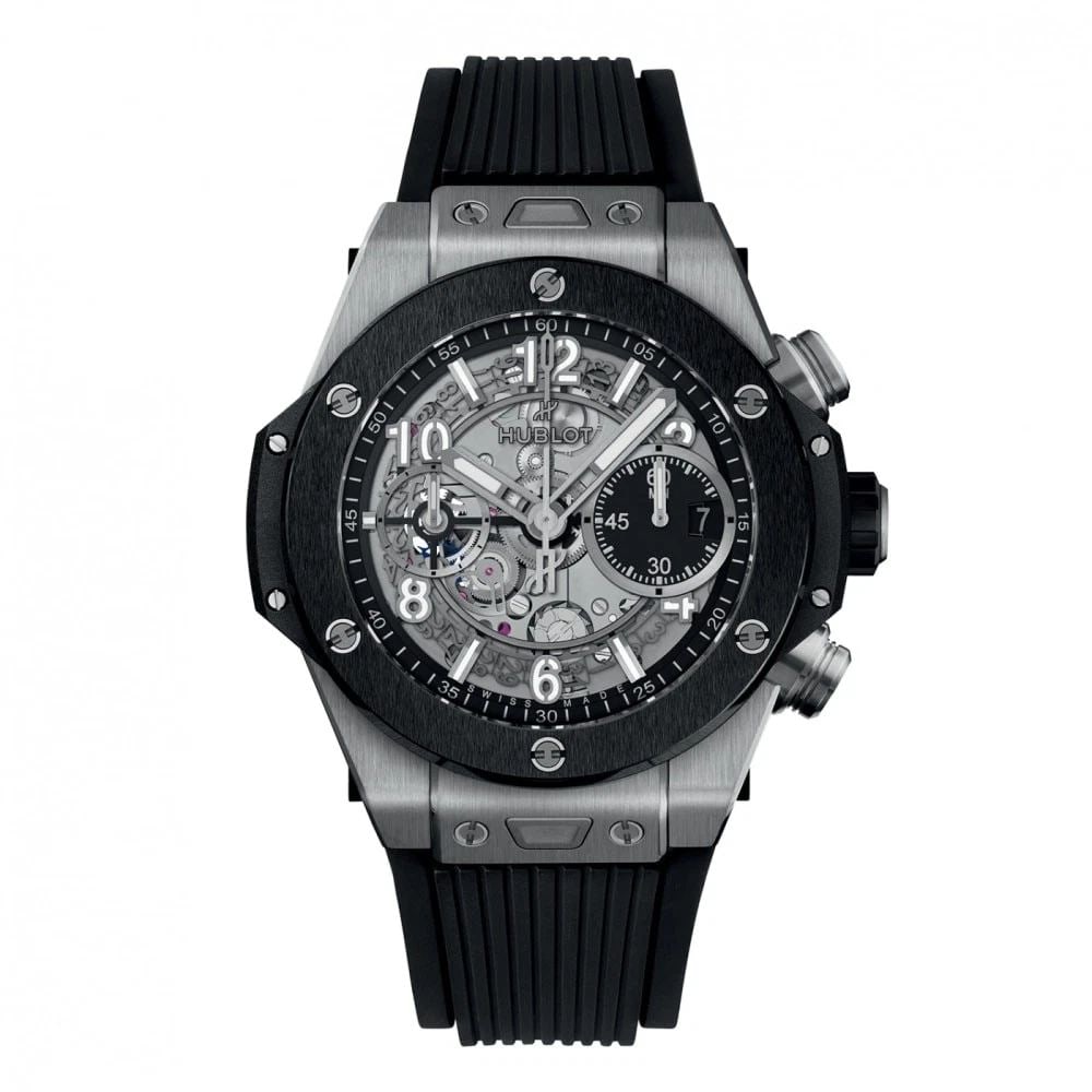 New Hublot Big Bang UNICO Titanium Automatic 42 mm Watch 441.nm.1171.rx (1 of 2)