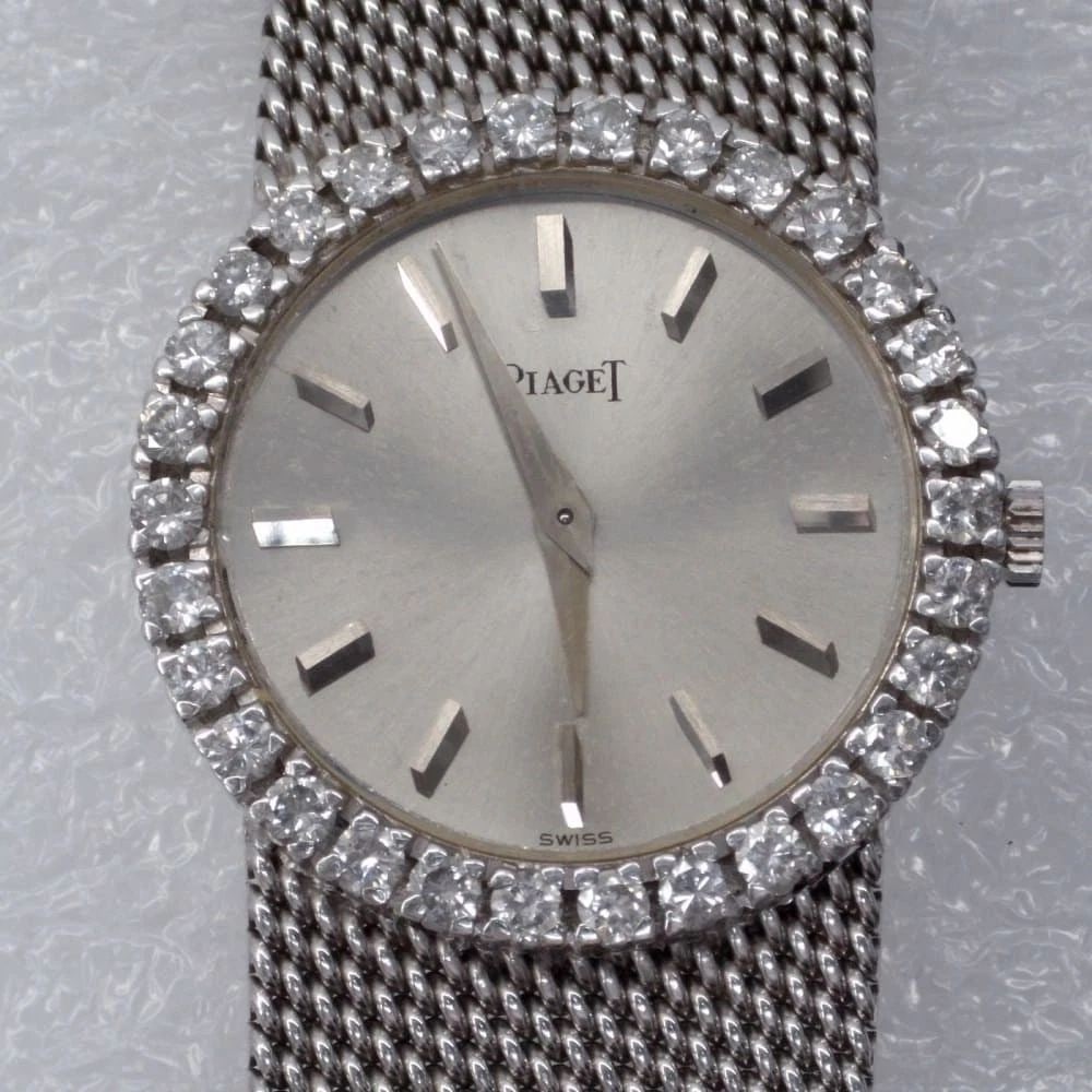 Piaget Dancer 26 mm Ladies 18K White Gold Diamond Bezel Manual Watch 9190: PIAGET DANCER 26 MM LADIES 18K WHITE GOLD DIAMOND BEZEL MANUAL WATCH 9190