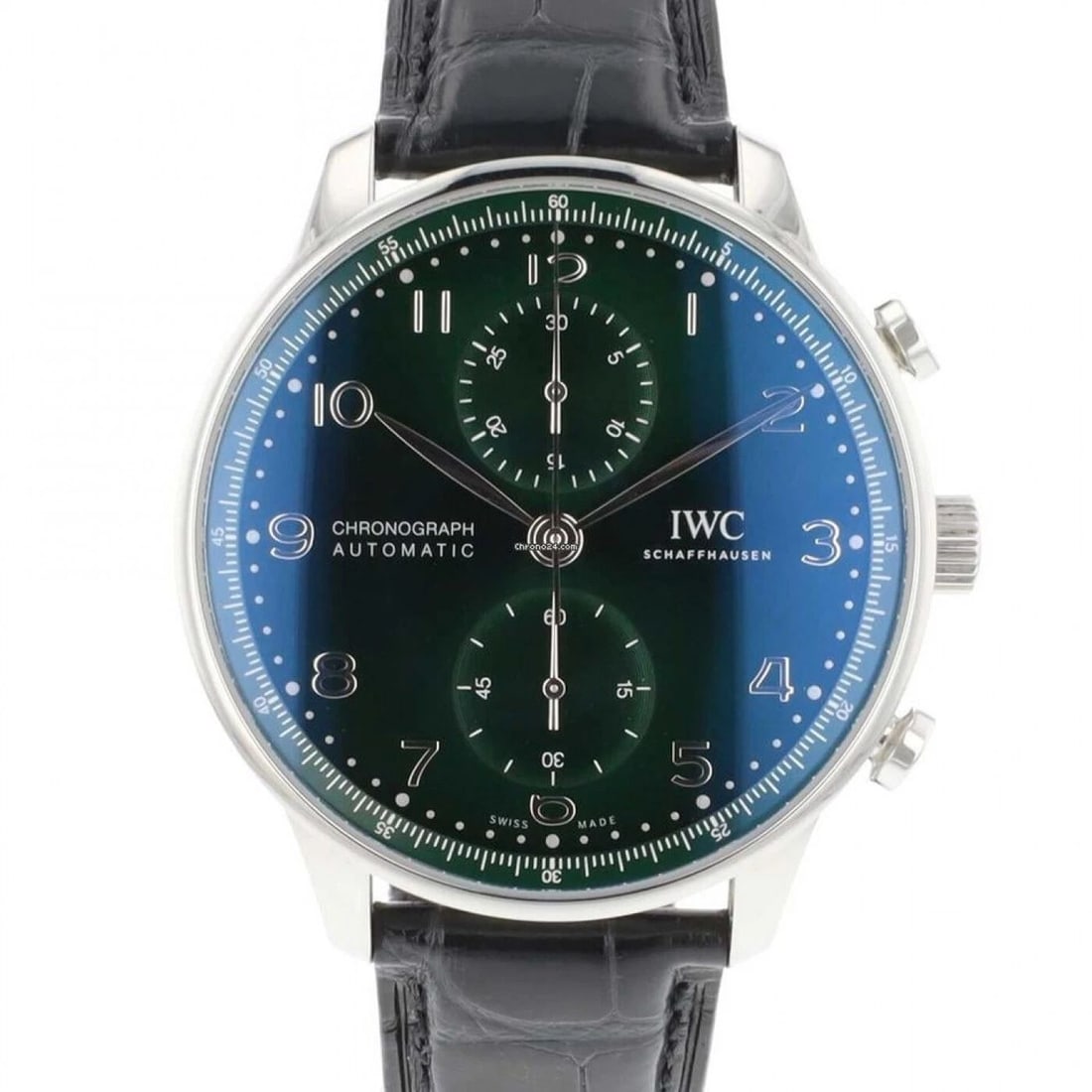 New IWC Portugieser Chronograph Stainless Steel Automatic 41 mm Watch IW371615 (1 of 2)