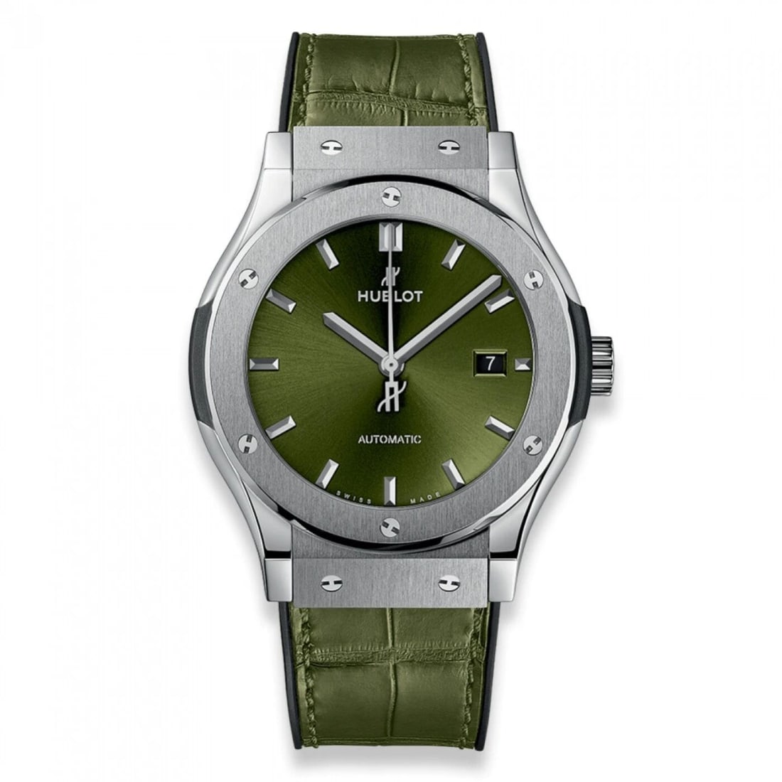 New Hublot Classic Fusion Titanium Automatic Self Wind Watch 542.NX.8970.LR: NEW HUBLOT CLASSIC FUSION TITANIUM AUTOMATIC SELF WIND WATCH 542.NX.8970.LR