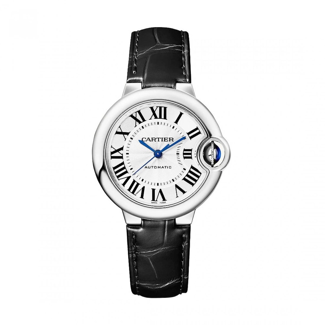 New Cartier Ballon Bleu Stainless Steel Automatic 33 mm Silver Watch WSBB0030: NEW CARTIER BALLON BLEU STAINLESS STEEL AUTOMATIC 33 MM SILVER WATCH WSBB0030