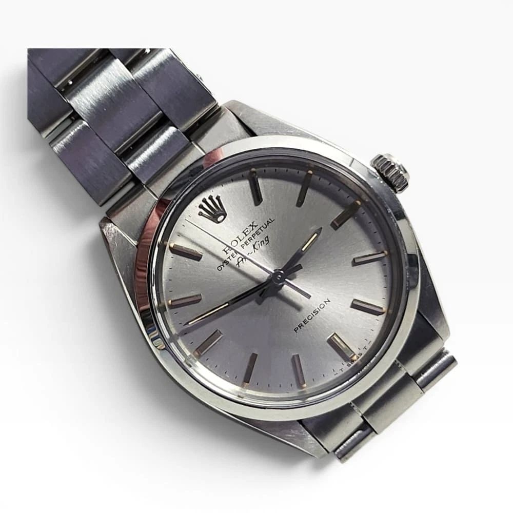 Rolex Air King Precision 34 mm Steel Oyster Automatic Watch 5500 Circa 1979 (1 of 2)