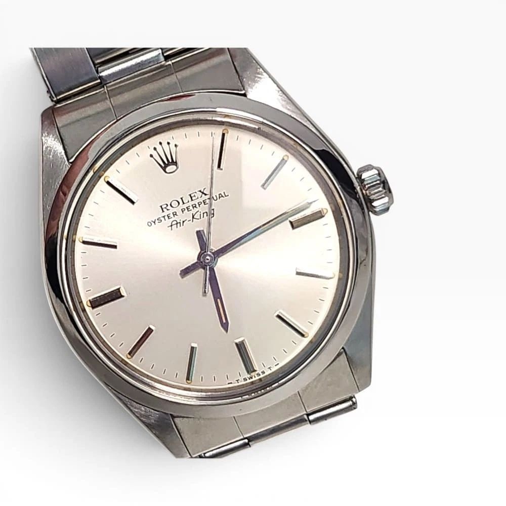 Rolex Air King 34 mm Steel Oyster Automatic Watch 5500 Circa 1967 (1 of 2)
