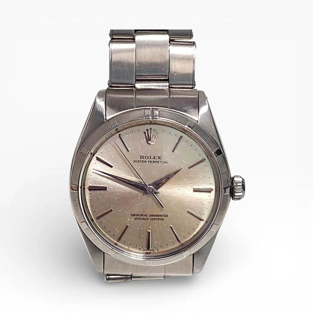 Vintage Rolex Oyster Perpetual 34 mm Steel Automatic Watch 1003 Circa 1966 (1 of 2)