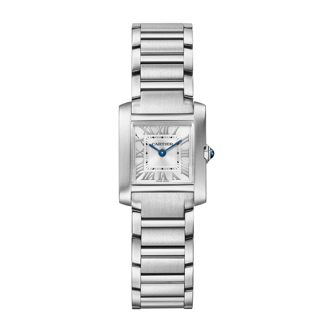 New Cartier Tank Francaise Stainless Steel Quartz 21.2 x 25.7 mm Watch WSTA0065: NEW CARTIER TANK FRANCAISE STAINLESS STEEL QUARTZ 21.2 X 25.7 MM WATCH WSTA0065