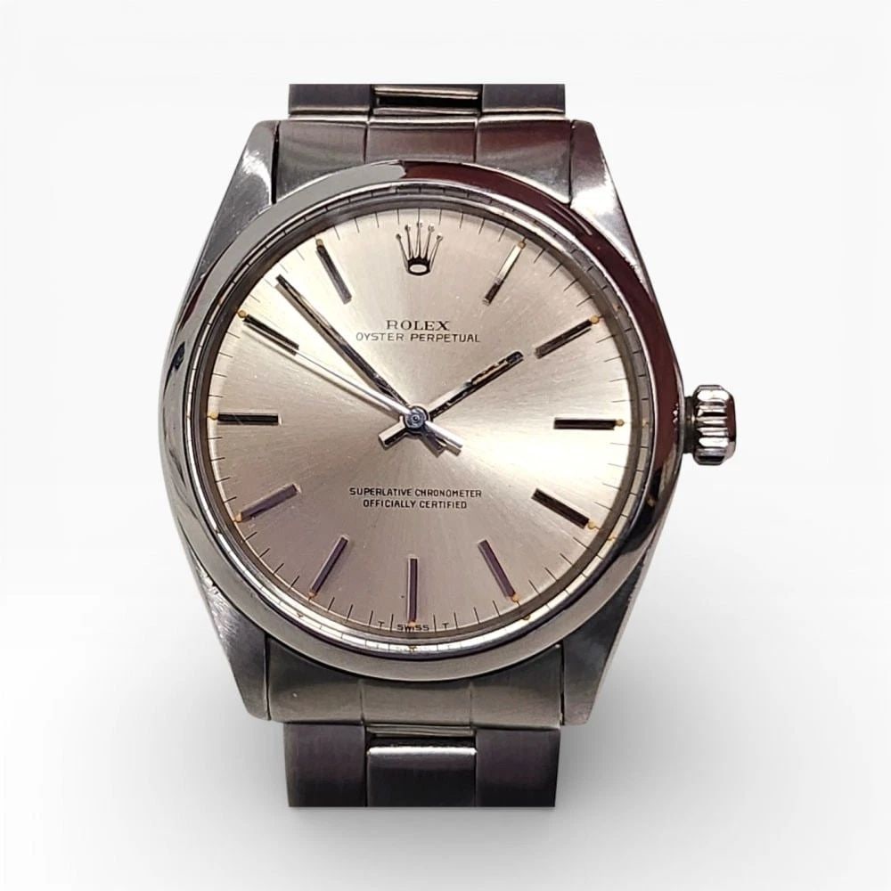Rolex Oyster Perpetual 34 mm Steel Automatic Watch 5500 Circa 1966 (1 of 2)