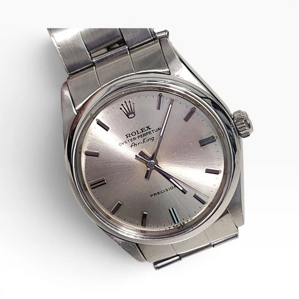 Rolex Air King Precision 34 mm Steel Oyster Automatic Watch 5500 Circa 1978 (1 of 2)