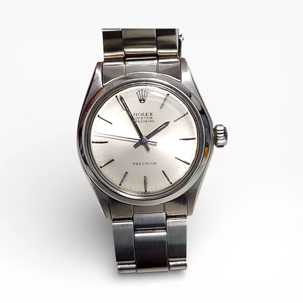 Very Rare Rolex Oyster SpeedKing Precision 31 mm Steel Watch 6430 Circa 1970: VERY RARE ROLEX OYSTER SPEEDKING PRECISION 31 MM STEEL WATCH 6430 CIRCA 1970