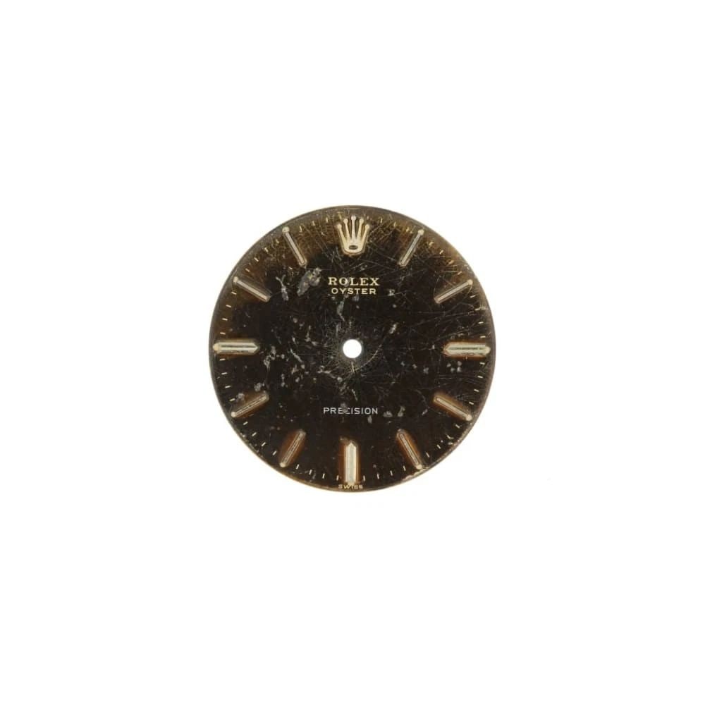 Rolex Dial Very Rare ROLEX OYSTER PRESICION GILT by BEYELER VINTAGE Part: ROLEX DIAL VERY RARE ROLEX OYSTER PRESICION GILT BY BEYELER VINTAGE PART