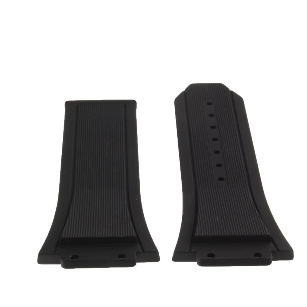 NEW Original Hublot Black Rubber Strap 29 x 22 mm 664790/1264780: NEW ORIGINAL HUBLOT BLACK RUBBER STRAP 29 X 22 MM 664790/1264780