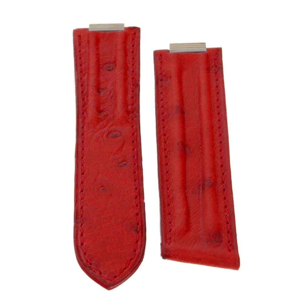 Cartier Strap Must De Cartier Genuine Alligator Red 18x16 Factory Never Worn: CARTIER STRAP MUST DE CARTIER GENUINE ALLIGATOR RED 18X16 FACTORY NEVER WORN