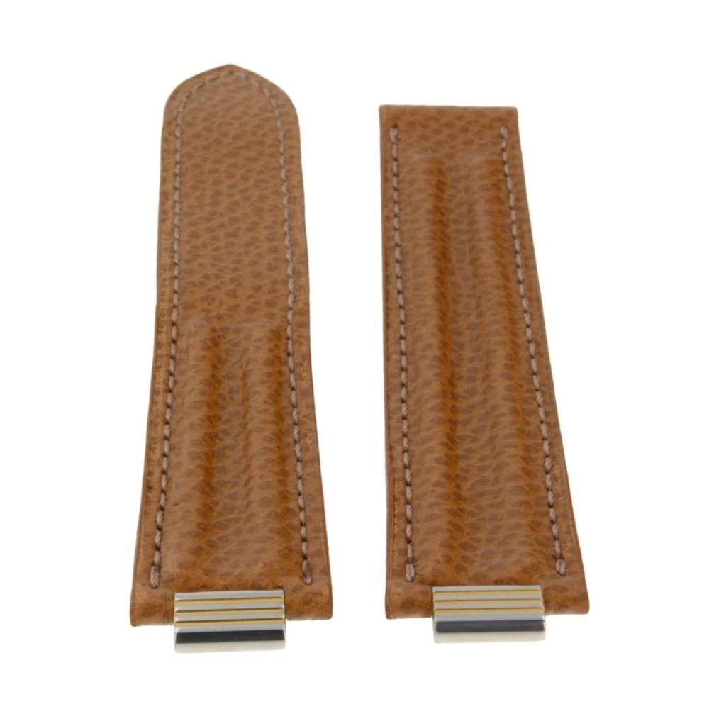Cartier Strap Must De Cartier Genuine Lizard Brown 18x16mm Factory Never Worn: CARTIER STRAP MUST DE CARTIER GENUINE LIZARD BROWN 18X16MM FACTORY NEVER WORN