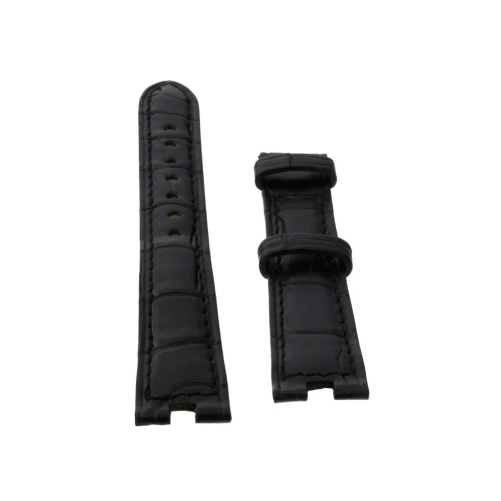 Cartier Strap Pasha Genuine Alligator Black 14x12mm Factory Never Worn (1 of 2)