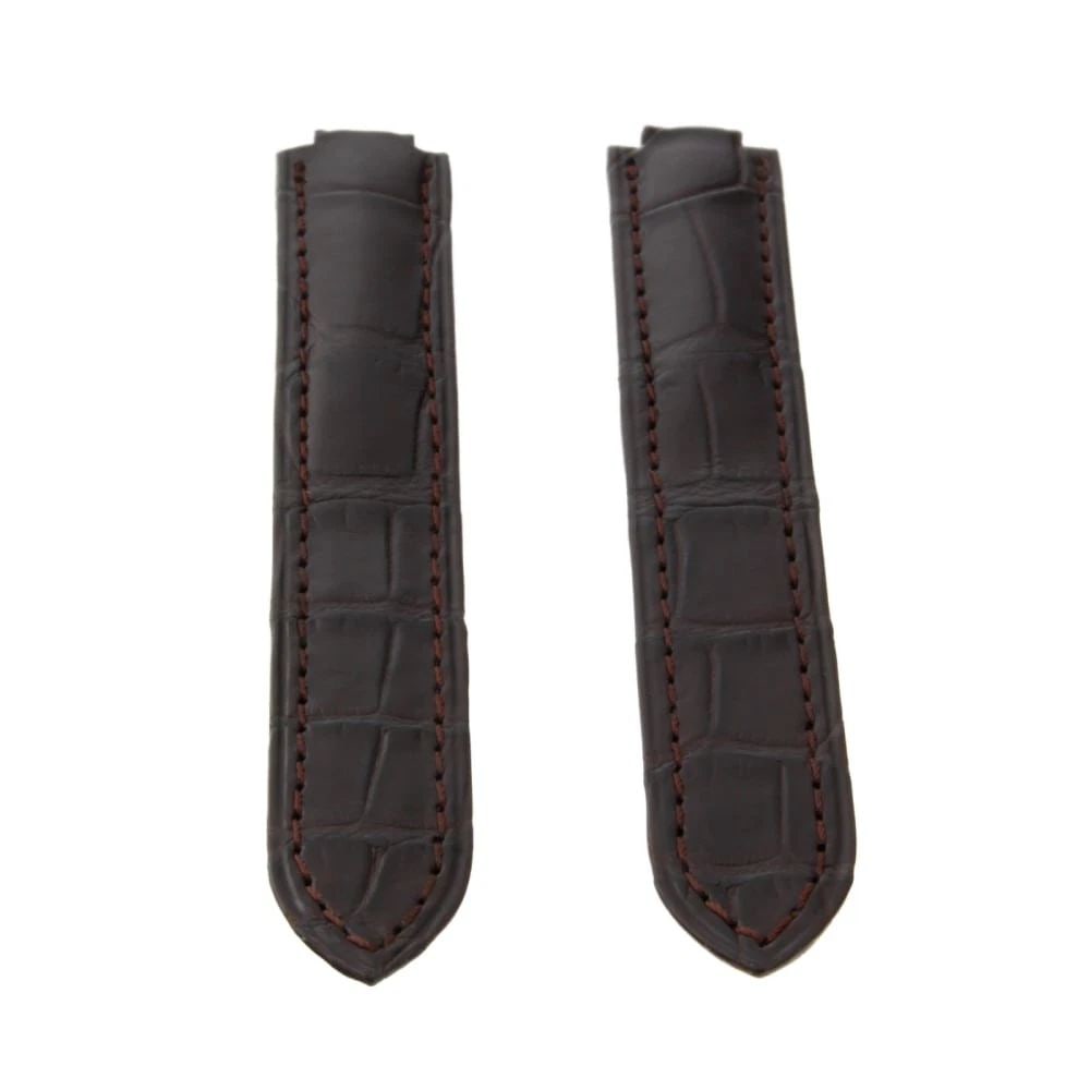 Cartier Strap Ballon Bleu 14x14mm Genuine Alligator Strap Never Worn Brown: CARTIER STRAP BALLON BLEU 14X14MM GENUINE ALLIGATOR STRAP NEVER WORN BROWN
