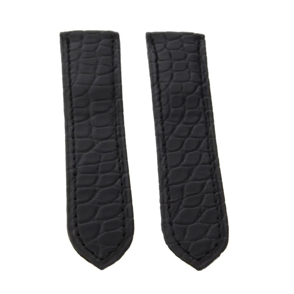 Cartier Strap Genuine Alligator Black 18x15mm Factory Never Worn (1 of 2)