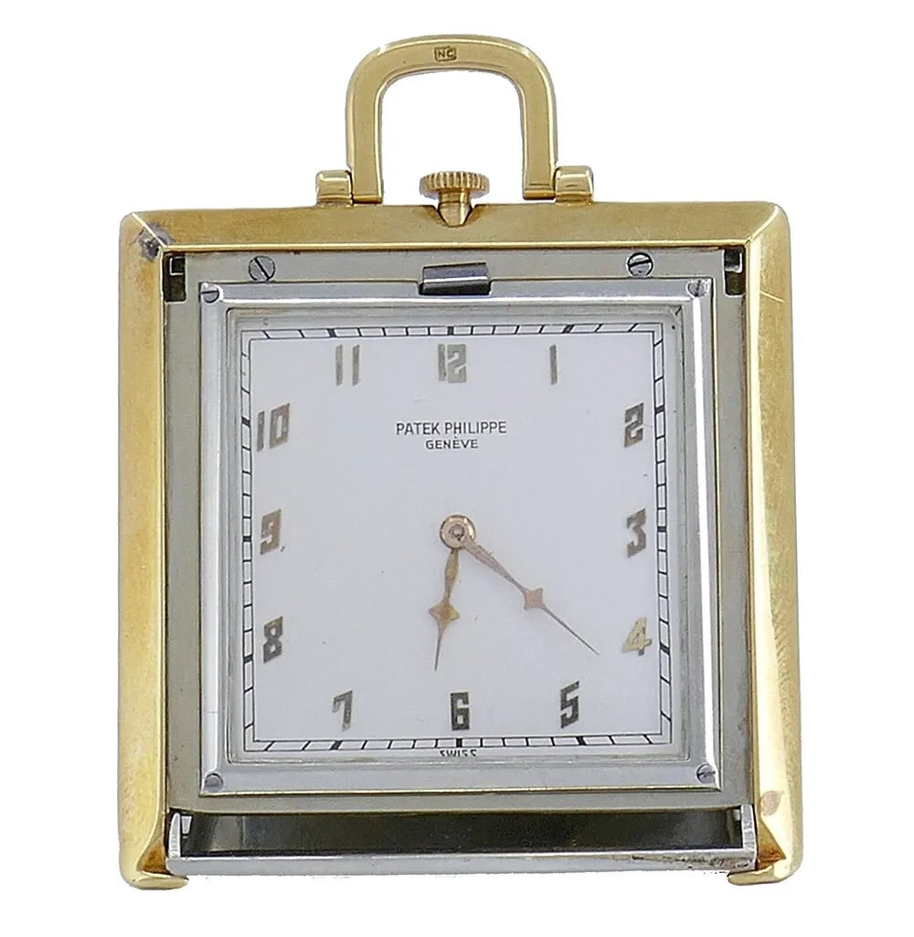 VINTAGE PATEK PHILIPPE 14K GOLD TRAVEL CLOCK PENDANT POCKET WATCH ESTATE JEWELRY: VINTAGE PATEK PHILIPPE 14K GOLD TRAVEL CLOCK PENDANT POCKET WATCH ESTATE JEWELRY VINTAGE PATEK PHILIPPE 14K GOLD TRAVEL CLOCK PENDANT POCKET WATCH ESTATE JEWELRY PATEK PHILIPPE 14 karat Gold Travel Cl