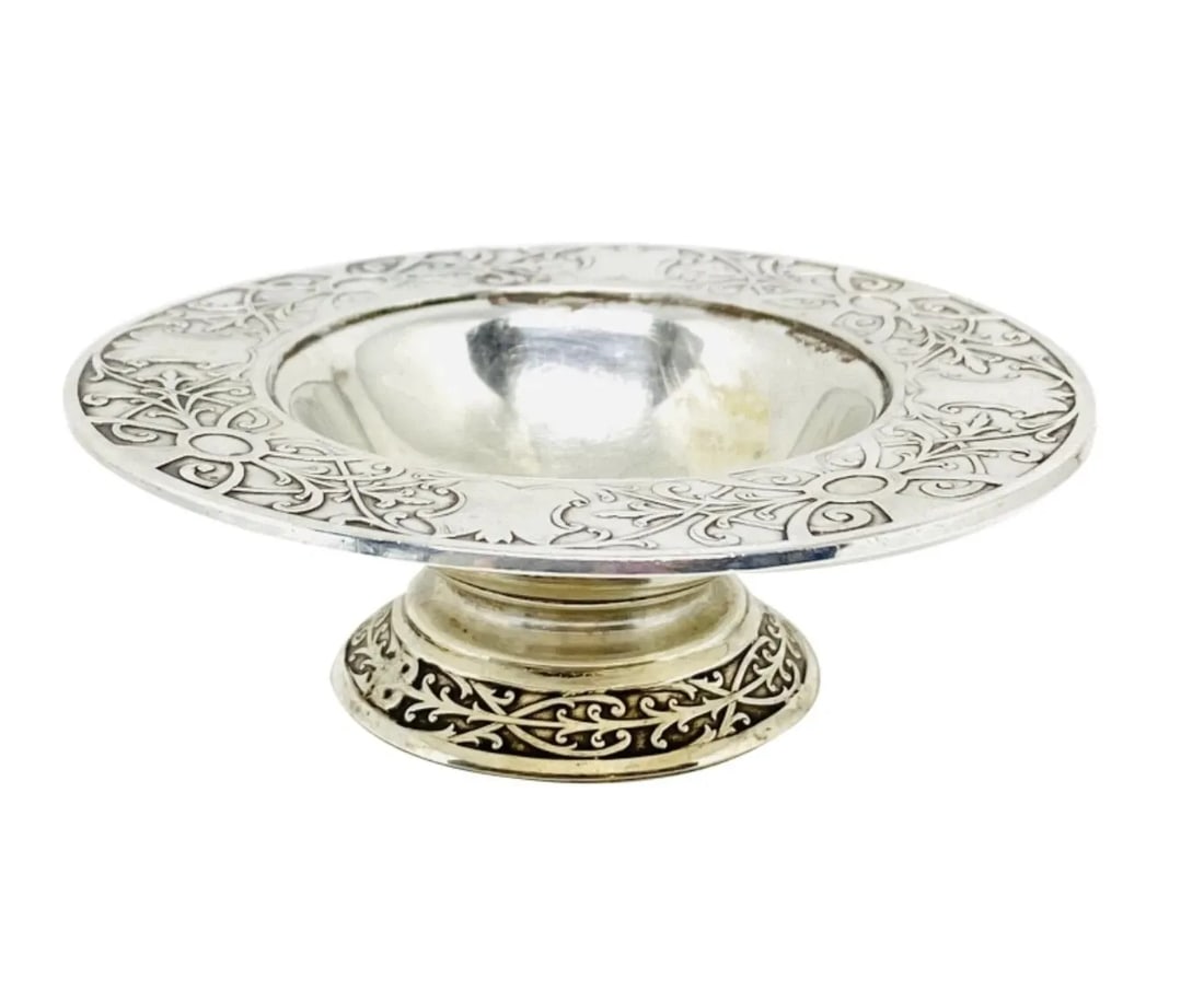 1920S MAUSER MFG CO STERLING SILVER DESSERT DISHES SET OF 6 (1 of 2)