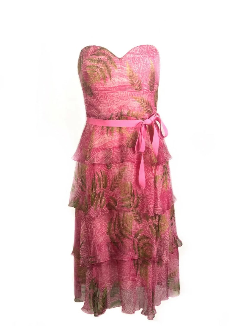 OSCAR DE LA RENTA SLEEVELESS PINK MIDI DRESS W/ BELT SIZE 6: OSCAR DE LA RENTA SLEEVELESS PINK MIDI DRESS W/ BELT SIZE 6 OSCAR DE LA RENTA SLEEVELESS PINK MIDI DRESS W/ BELT SIZE 6 OSCAR DE LA RENTA SLEEVELESS PINK MIDI DRESS W/ BELT SIZE 6 Size 6 Featuring gre