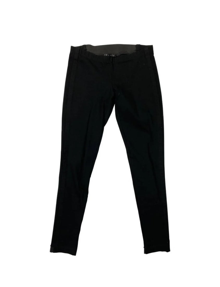 THEORY BLACK LEGGINGS PANTS, SIZE SMALL (1 of 2)