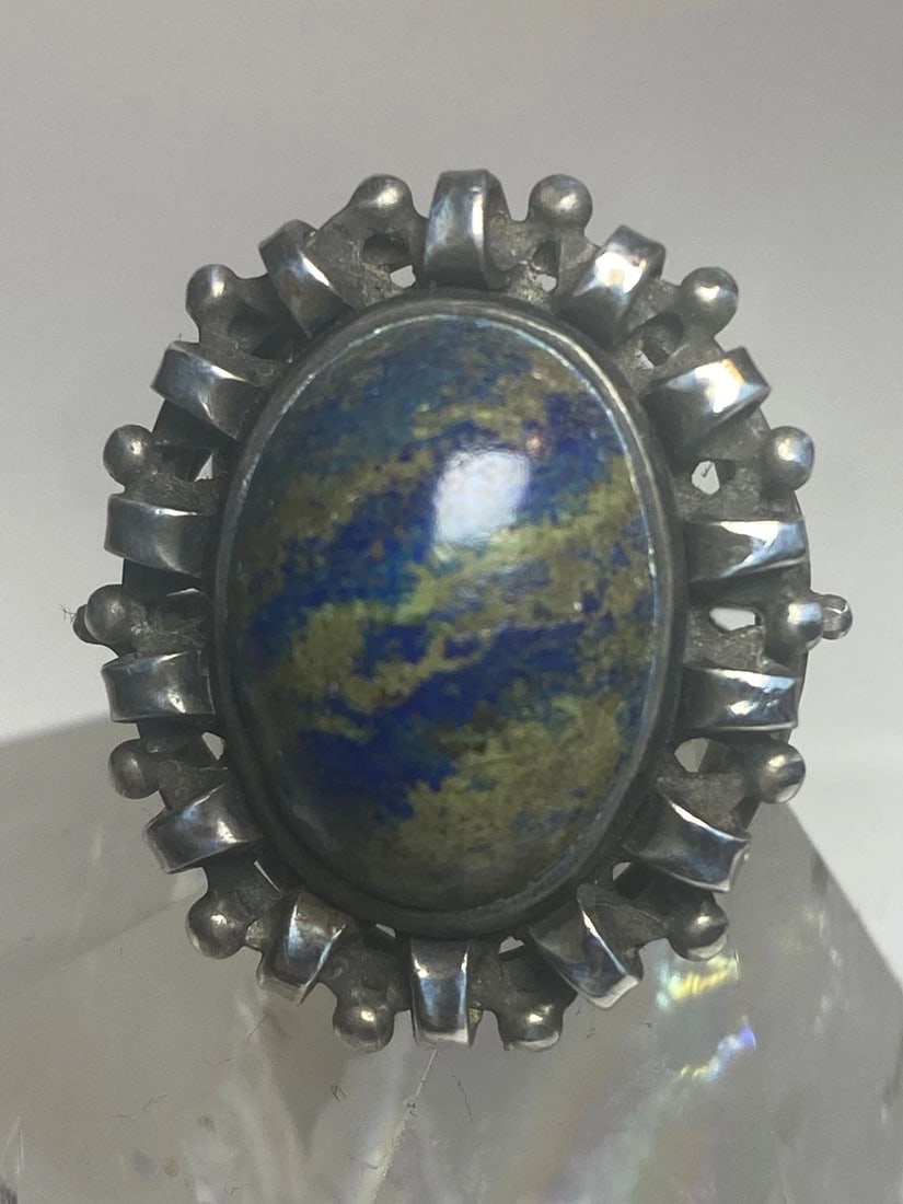 BRUTALIST RING SIZE 6 SOUTHWEST STERLING SILVER WOMEN GIRLS (1 of 2)