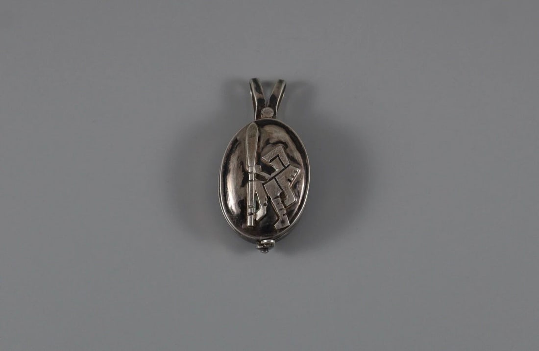 MALLORY STERLING OPEN BOX PENDANT (1 of 2)
