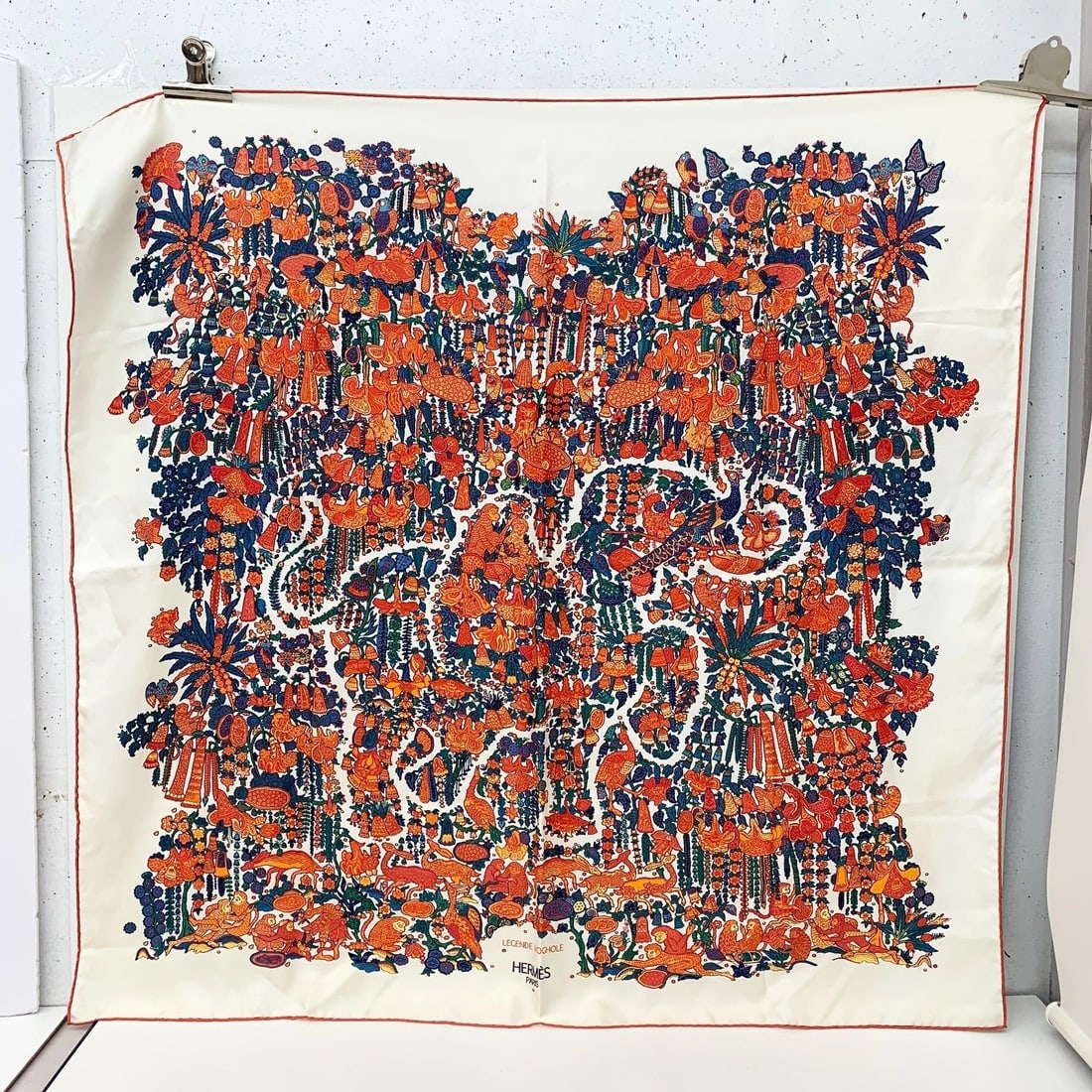 AUTHENTIC HERMES SCARF LEGENDE MOGHOLE PETROSSIAN MUGHAL LEGEND 90CM SILK: AUTHENTIC HERMES SCARF LEGENDE MOGHOLE PETROSSIAN MUGHAL LEGEND 90CM SILK AUTHENTIC HERMES SCARF LEGENDE MOGHOLE PETROSSIAN MUGHAL LEGEND 90CM SILK
