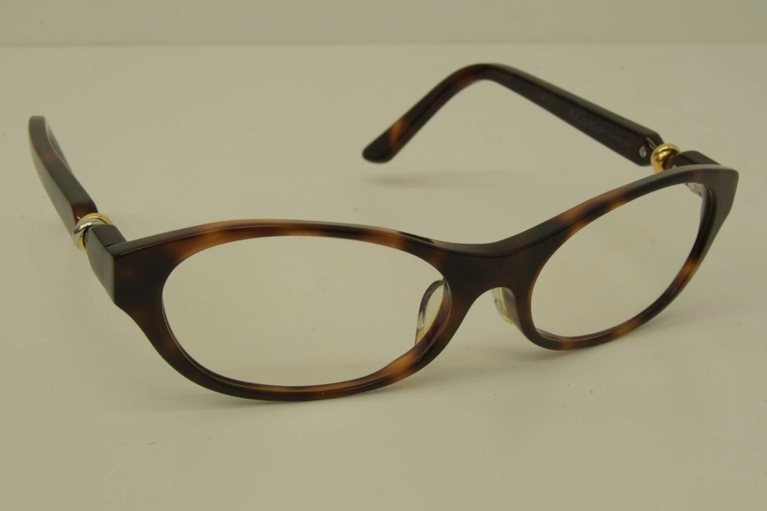 AUTHENTIC CARTIER TRINITY STRIPED 54 16 140 TRANSPARENT BROWN SUNGLASSES FRAMES: AUTHENTIC CARTIER TRINITY STRIPED 54 16 140 TRANSPARENT BROWN SUNGLASSES FRAMES Authentic Cartier Trinity Striped 54 16 140 Transparent Brown Sunglasses Frames AUTHENTIC CARTIER TRINITY STRIPED 54 16 