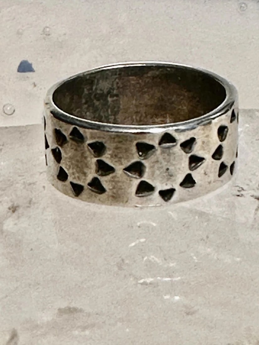 SUN RING CELESTIAL BAND SIZE 6.50 STERLING SILVER WOMEN GIRLS BOYS (1 of 2)