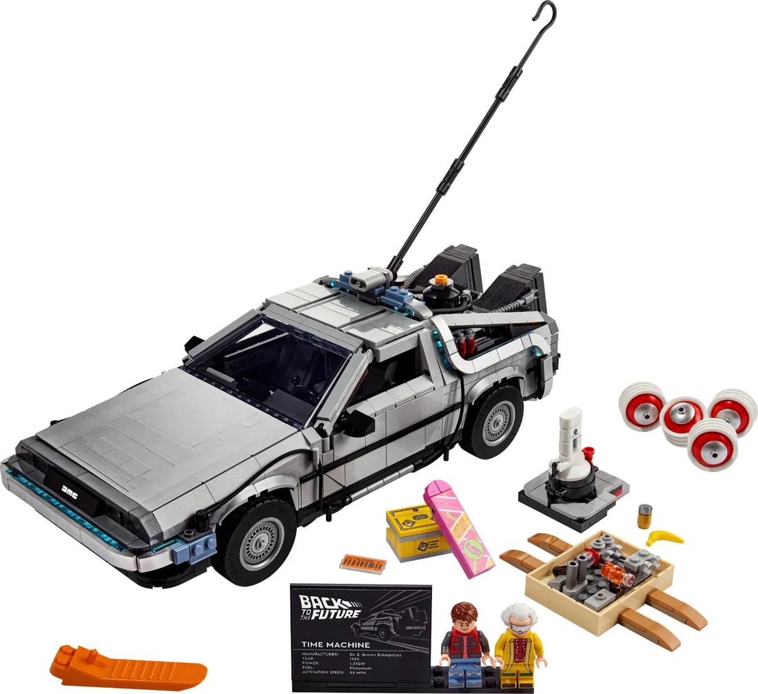 LEGO BACK TO THE FUTURE TIME MACHINE 10300 BUILDING SET FOR ADULTS - FAST SHIP: LEGO BACK TO THE FUTURE TIME MACHINE 10300 BUILDING SET FOR ADULTS - FAST SHIP LEGO Back to The Future Time Machine 10300 Building Set for Adults FAST SHIP BRAND NEW