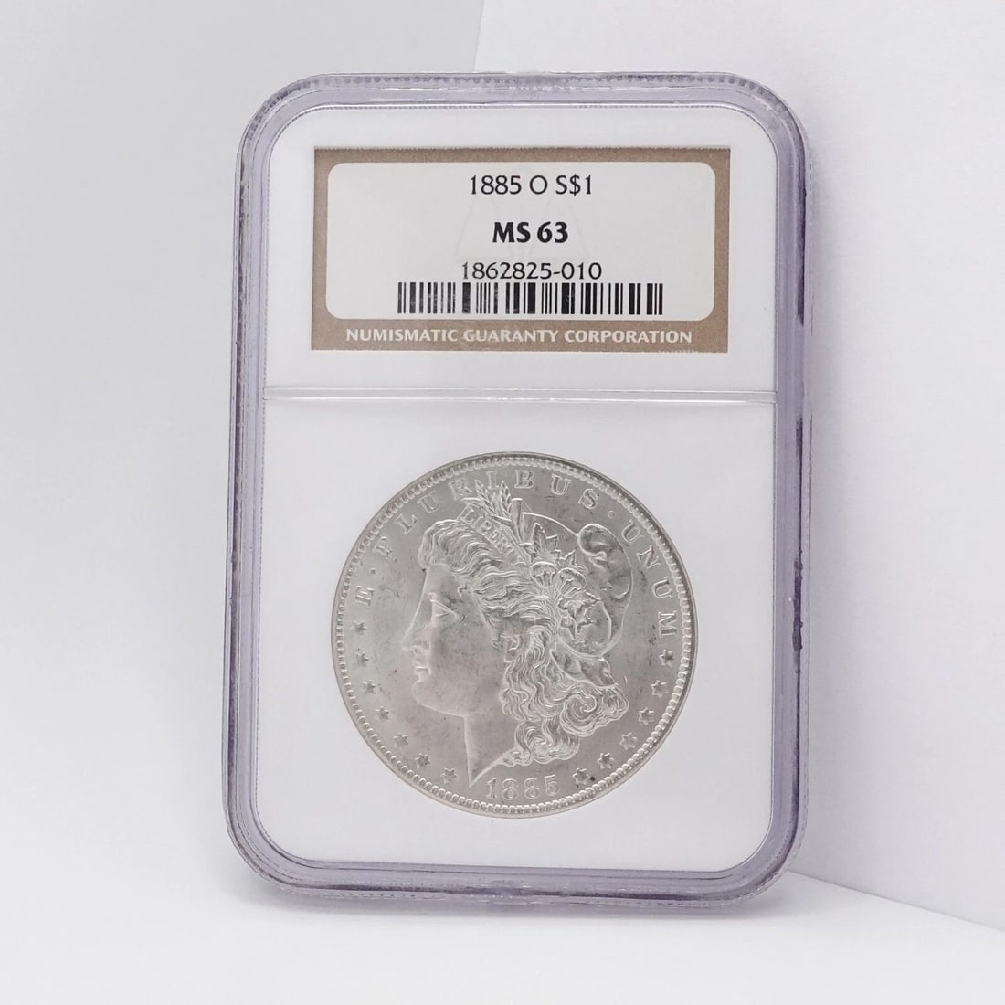 1885 O MORGAN SILVER DOLLAR COIN - NGC MS 63 (1 of 2)