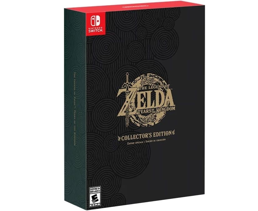 NINTENDO SWITCH LEGEND OF ZELDA TEARS OF THE KINGDOM COLLECTOR'S EDITION - NEW: NINTENDO SWITCH LEGEND OF ZELDA TEARS OF THE KINGDOM COLLECTOR'S EDITION - NEW Nintendo Switch Legend of Zelda Tears of the Kingdom Collector's Edition BRAND NEW