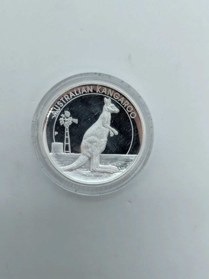 2012 P AUSTRALIA SILVER $1 DOLLAR KANGAROO HIGH RELIEF - CAPSULATED: 2012 P AUSTRALIA SILVER $1 DOLLAR KANGAROO HIGH RELIEF - CAPSULATED 2012P AUSTRALIA S$1 KANGAROO HIGH RELIEF 1 Oz Silver Coin .999 Fine Silver Box & COA NOT Included Never Been Opened Or Tampered With