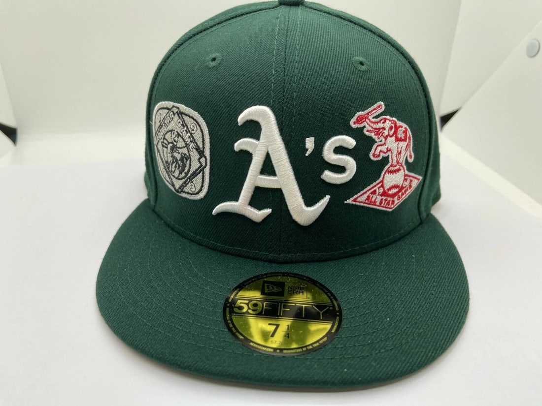 EXCLUSIVE NEW ERA 59FIFTY OAKLAND ATHLETICS ALL STAR GAME HISTORY PATCH - 7 1/4: EXCLUSIVE NEW ERA 59FIFTY OAKLAND ATHLETICS ALL STAR GAME HISTORY PATCH - 7 1/4 Exclusive New Era 59Fifty Oakland Athletics All Star Game History Patch Size- 7 1/4 Brand New