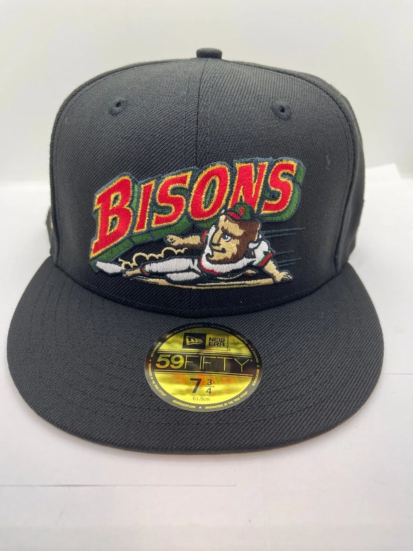 NEW ERA BUFF. BISONS BLACK GREEN UV - SIZE - 7 3/4 - BRAND NEW: NEW ERA BUFF. BISONS BLACK GREEN UV - SIZE - 7 3/4 - BRAND NEW New Era BUFF. BISONS BLACK GREEN UV Size - 7 3/4 Brand New
