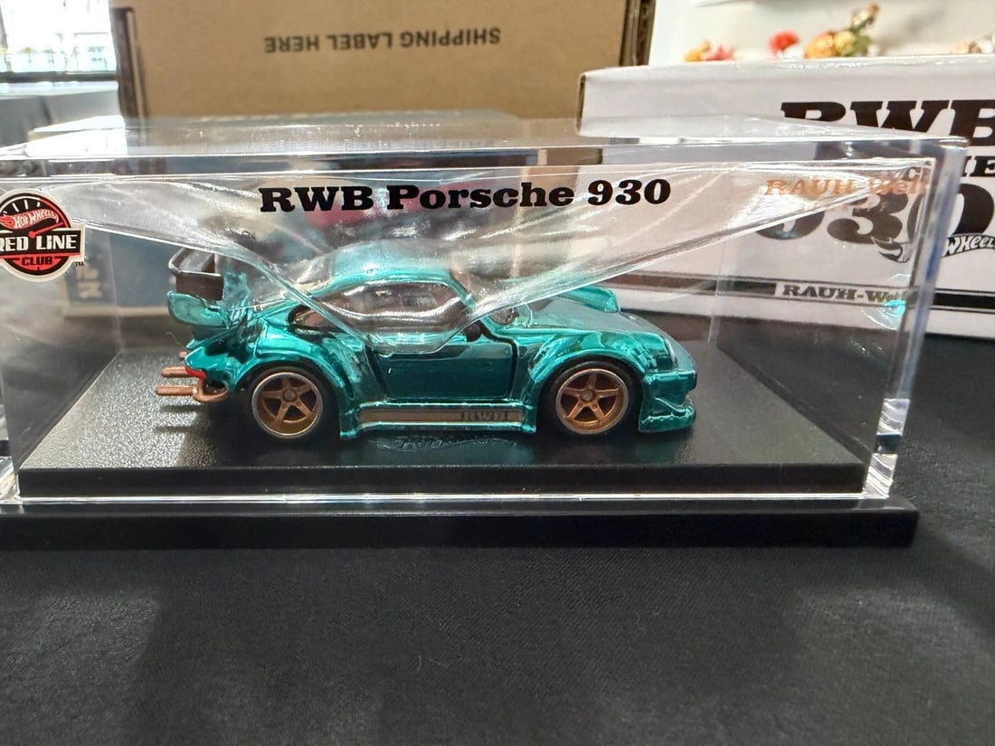 HOT WHEELS RLC EXCLUSIVE RWB PORSCHE 930 TEAL - ON HAND - READY TO SHIP (1 of 2)