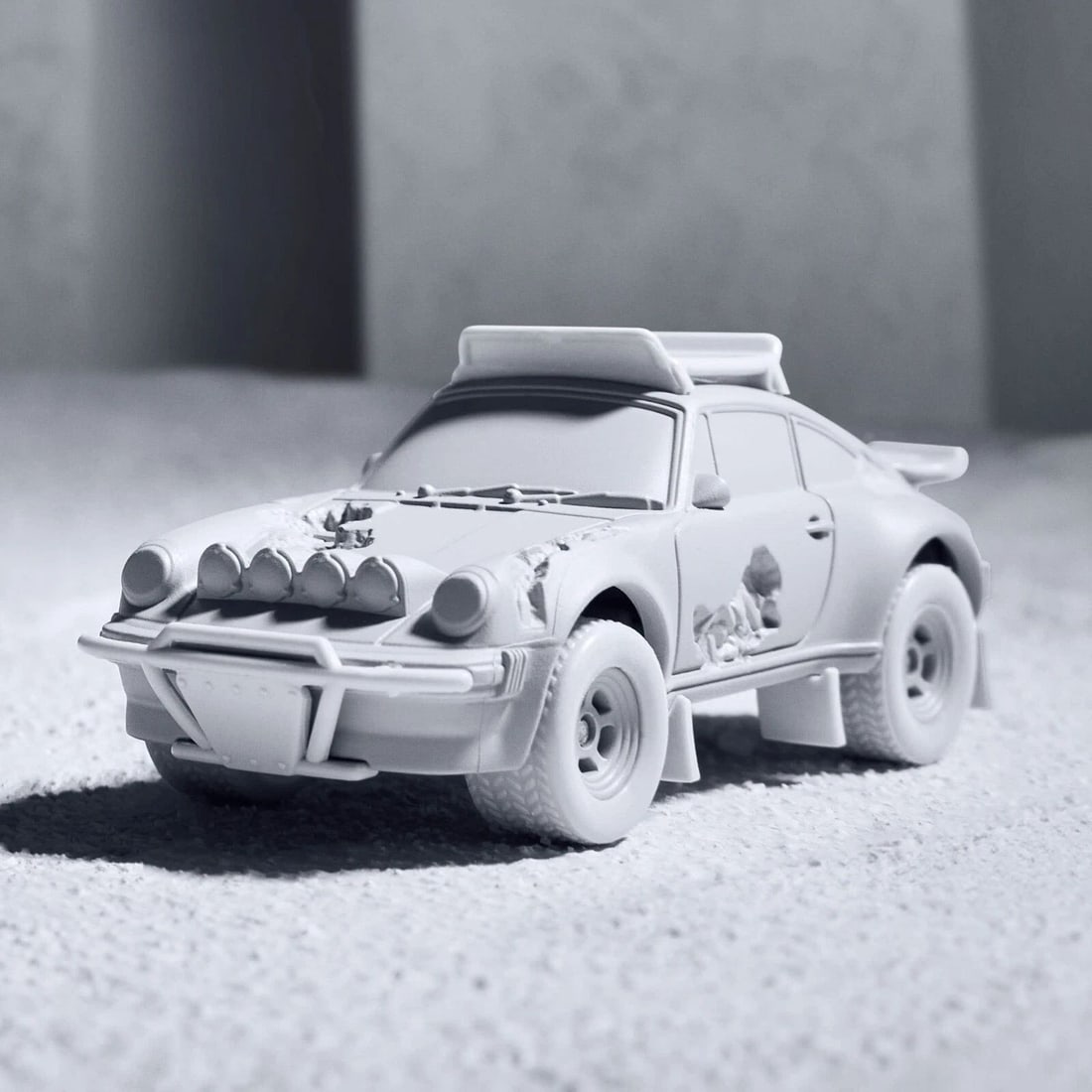 HOT WHEELS X DANIEL ARSHAM ERODED PORSCHE SAFARI - ON HAND (1 of 2)