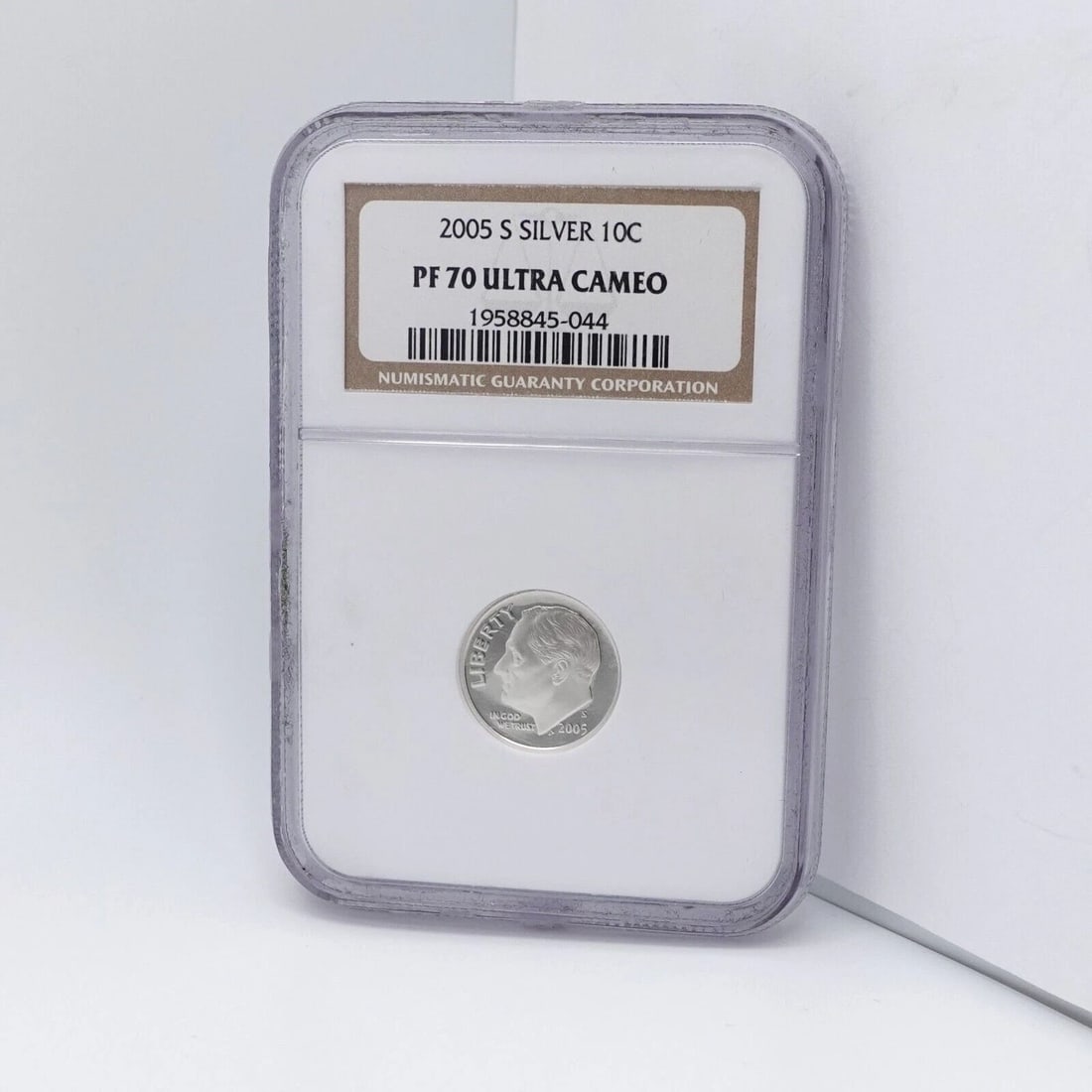 2005 S ROOSEVELT SILVER 10C DIME COIN NGC PF 70 ULTRA CAMEO: 2005 S ROOSEVELT SILVER 10C DIME COIN NGC PF 70 ULTRA CAMEO 2006 S Roosevelt Silver 10C Dime Coin NGC Certified - PF 70 Ultra Cameo Est. Price Value - $30 USD