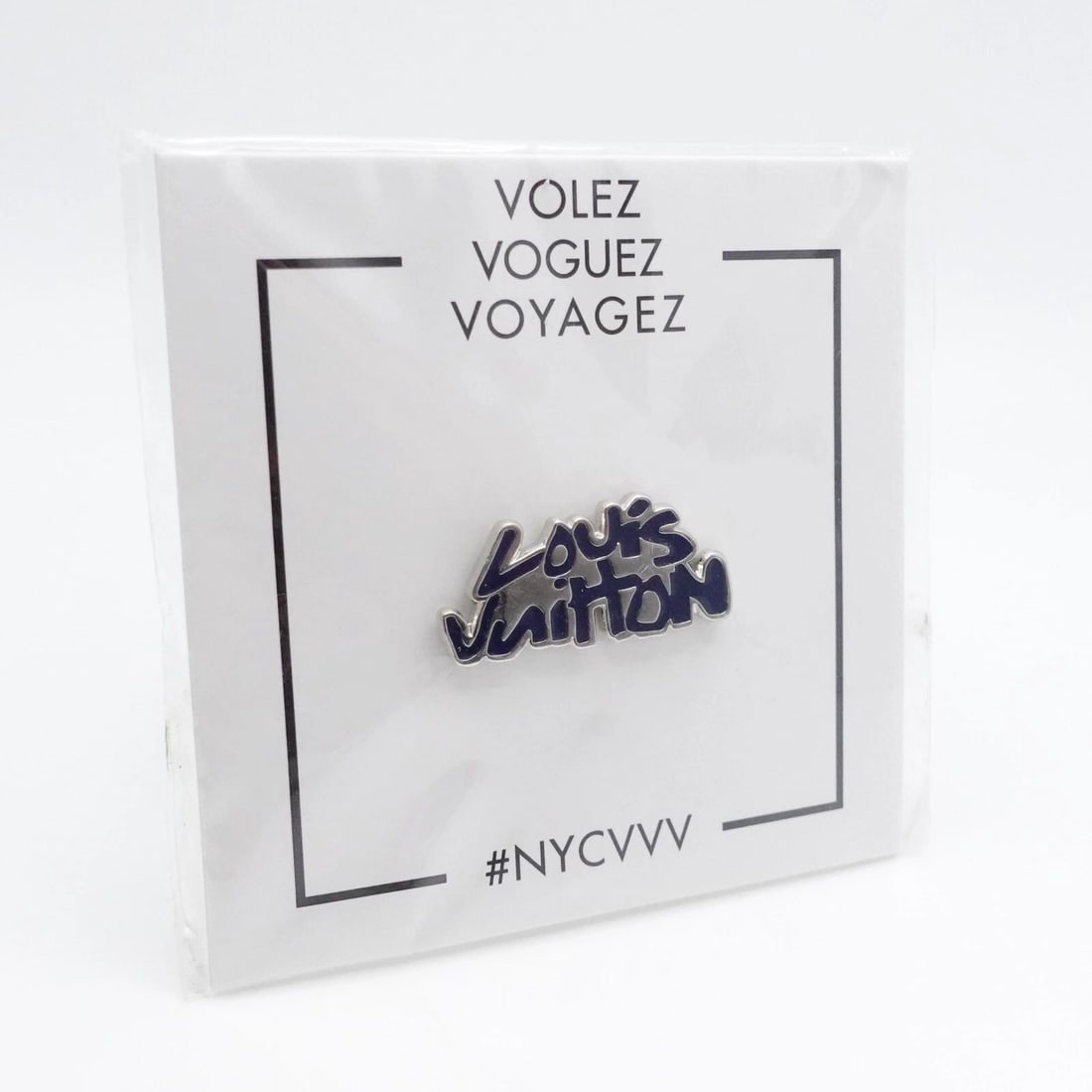 LOUIS VUITTON PINTRILLL NYCVVV STEPHEN SPROUSE GRAFFITI LAPEL PIN - SEALED (1 of 2)