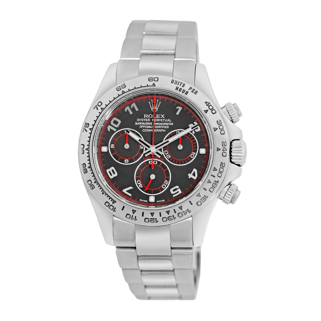 ROLEX 18K WHITE GOLD 40MM DAYTONA COSMOGRAPH RACING 116509 WARRANTY BOX MINTY (1 of 2)