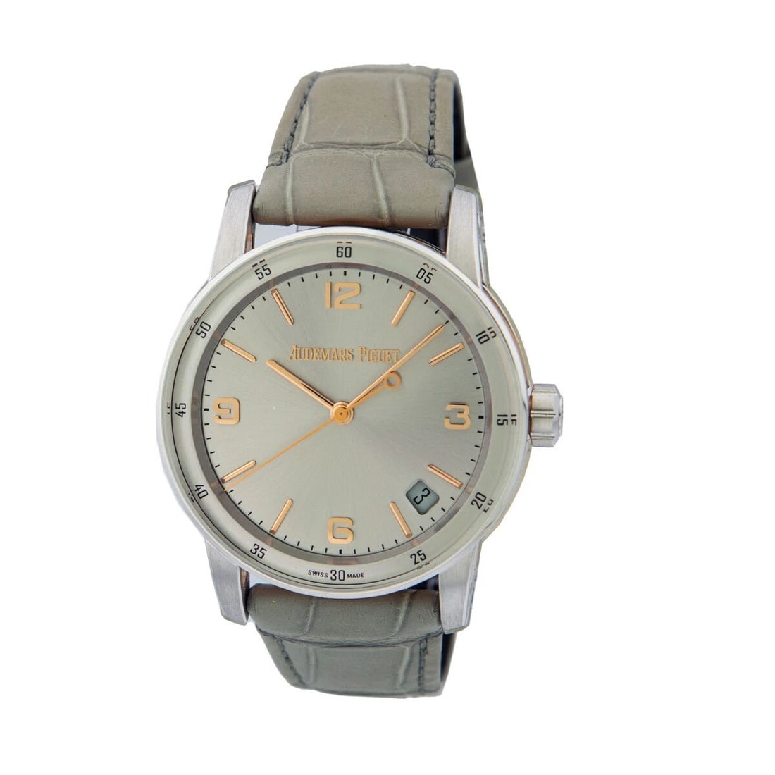 AUDEMARS PIGUET 18K WHITE & ROSE GOLD 41MM AUDEMARS PIGUET CODE 11.59 WARRANTY: AUDEMARS PIGUET 18K WHITE & ROSE GOLD 41MM AUDEMARS PIGUET CODE 11.59 WARRANTY AUDEMARS PIGUET 18K White and Rose Gold 41mm Audemars Piguet "Code 11.59" Gent's 18K Rose Gold and White Gold 41mm Audema