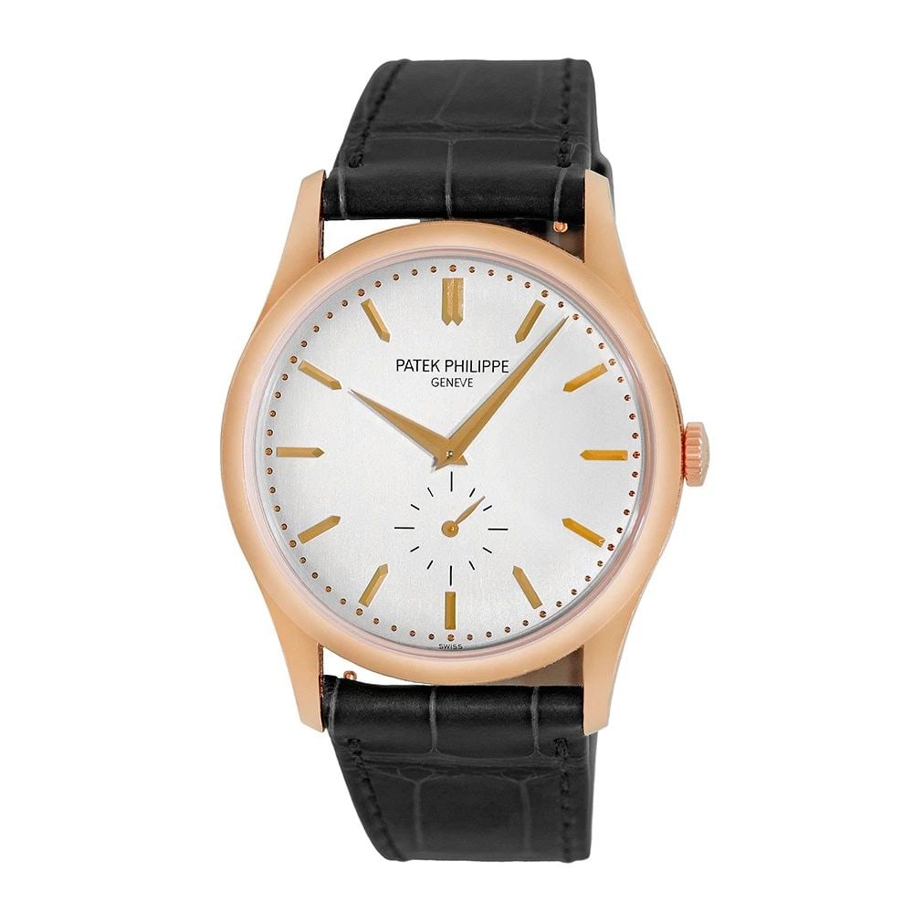 PATEK PHILIPPE 18K ROSE GOLD CALATRAVA # 5196 BOX ORIGINAL PAPERS WARRANTY MINTY: PATEK PHILIPPE 18K ROSE GOLD CALATRAVA # 5196 BOX SERVICE PAPERS WARRANTY MINTY PATEK PHILIPPE 18K Rose Gold Calatrava # 5196 Box Service Papers Warranty MINTY Gent's 18K Rose Gold 37mm Patek Philippe